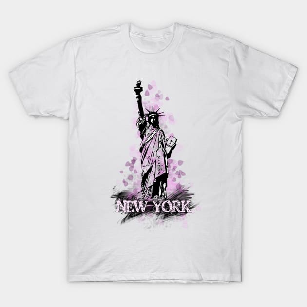 New York T-Shirt by Crazydodo